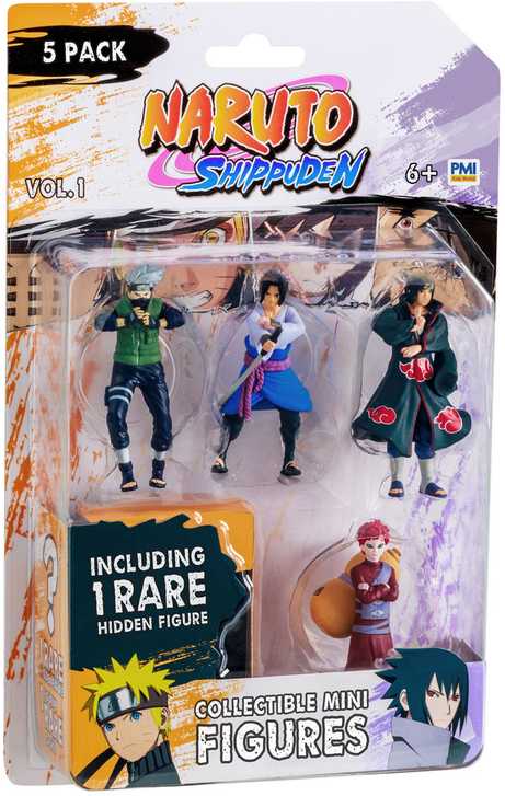 NARUTO Figūrėlės, 5 vnt., 7 cm