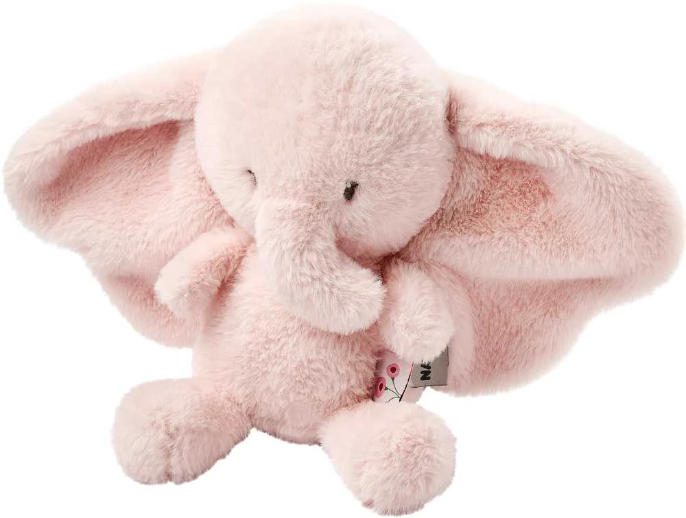 NATTOU Fanfan plush toy elephant pink, 26cm