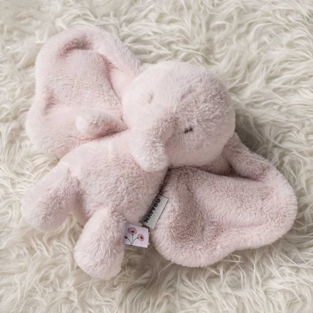 NATTOU Fanfan plush toy elephant pink, 26cm