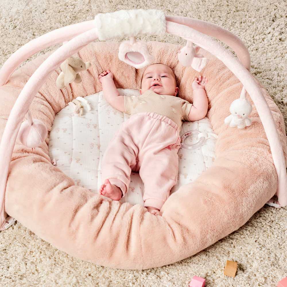 NATTOU Fanfan Stuffed playmat with arches