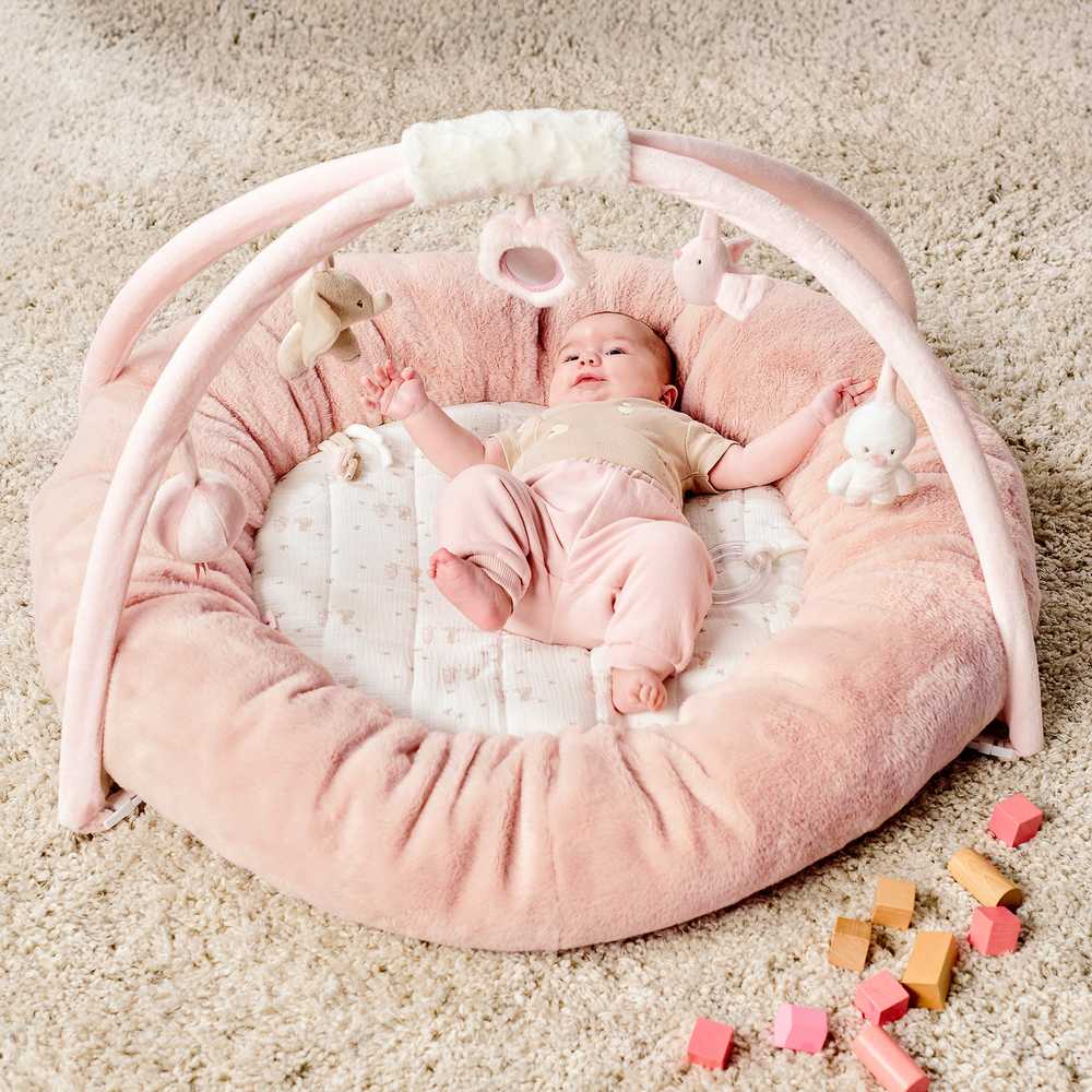 NATTOU Fanfan Stuffed playmat with arches