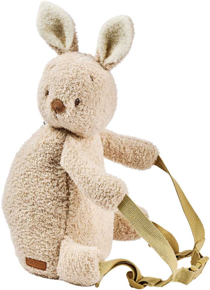 NATTOU TEDDY Kuprinė „Zuikutis“