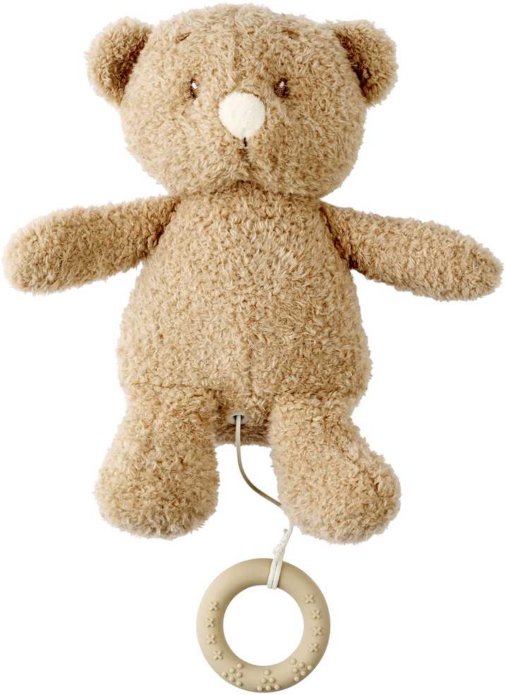 NATTOU TEDDY Muzikinis meškutis, 16 cm