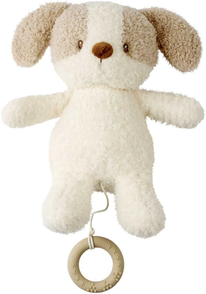 NATTOU TEDDY Muzikinis šuniukas, 16 cm