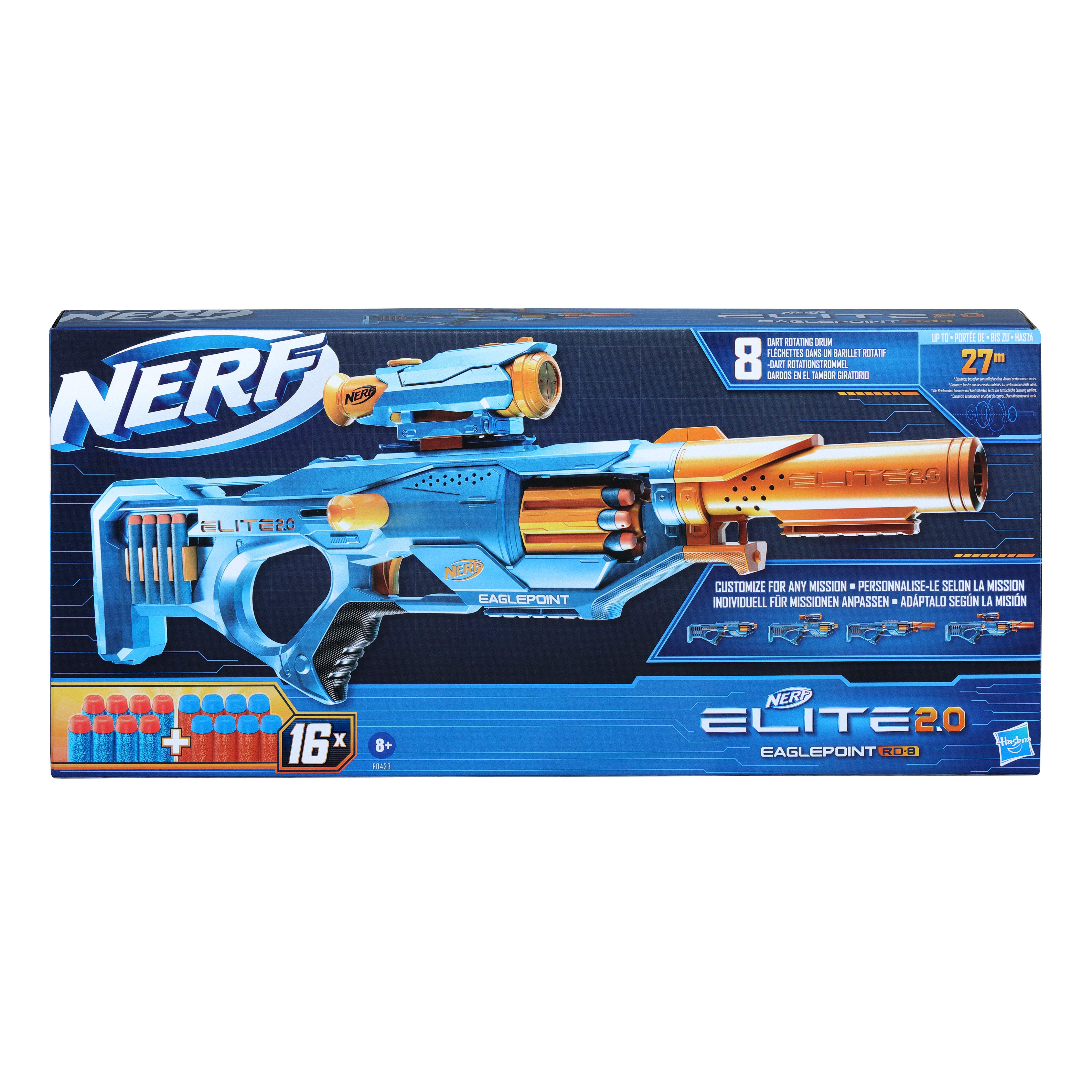 NERF Elite 2.0 šautuvas EAGLEPOINT RD 8