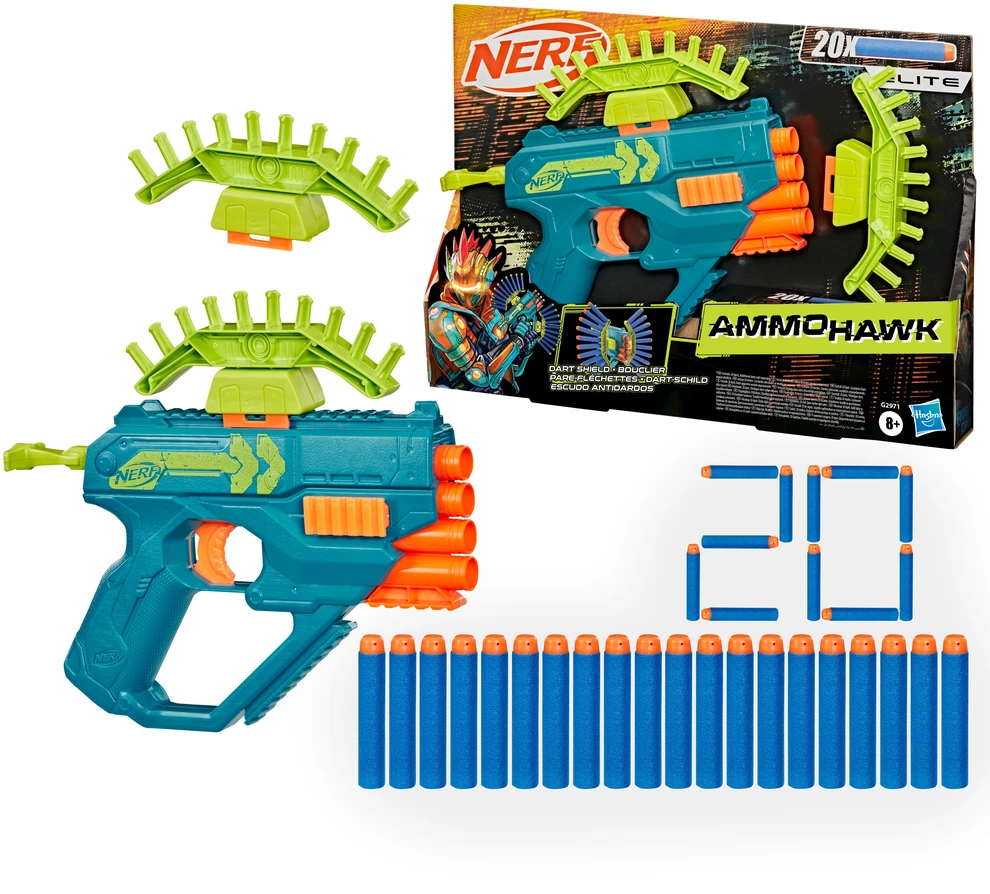 NERF ELITE REBEL OPS Šautuvas AMMOHAWK