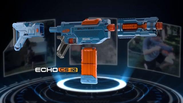 NERF Elite 2.0 šautuvas ECHO CS-10