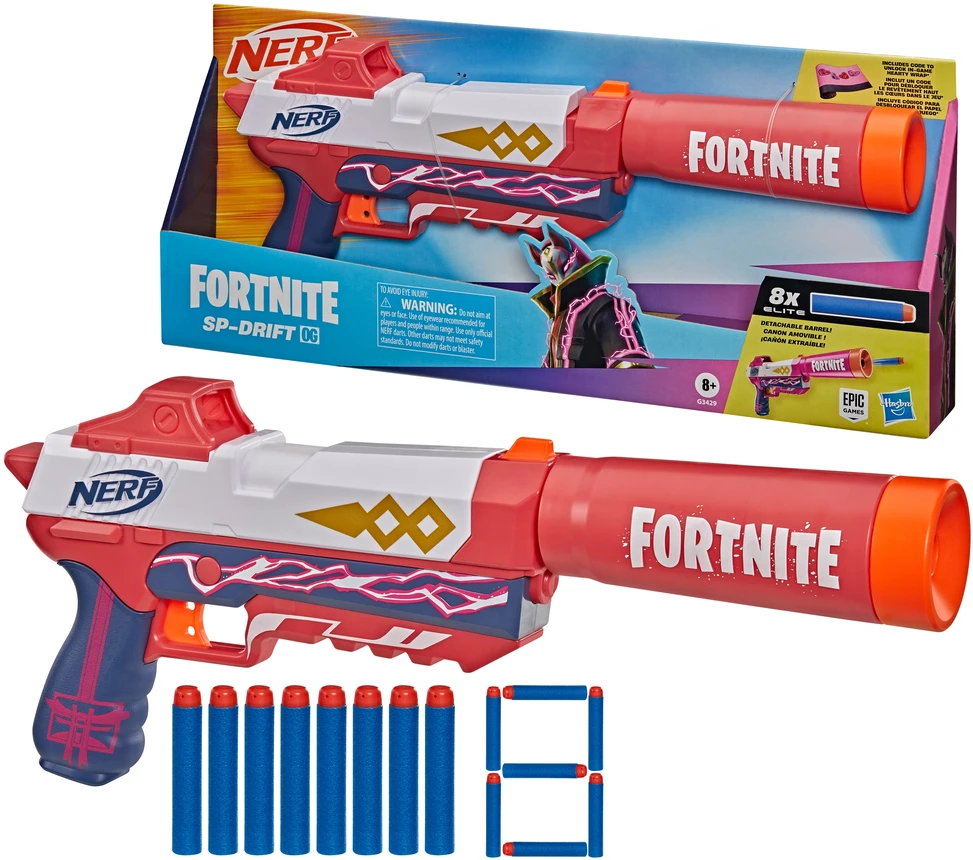 TOYS NERF FORTNITE Šautuvas SP DRIFT
