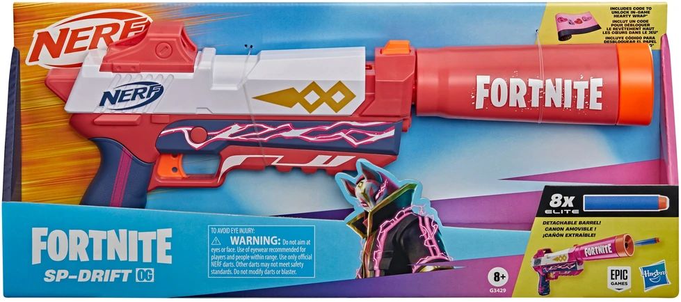 TOYS NERF FORTNITE Šautuvas SP DRIFT