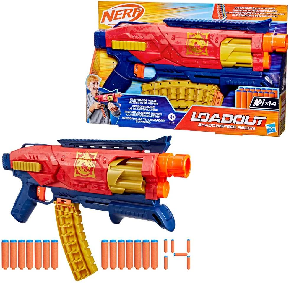 Žaislinis šautuvas Nerf Loadout Blaster Shadowspeed Recon