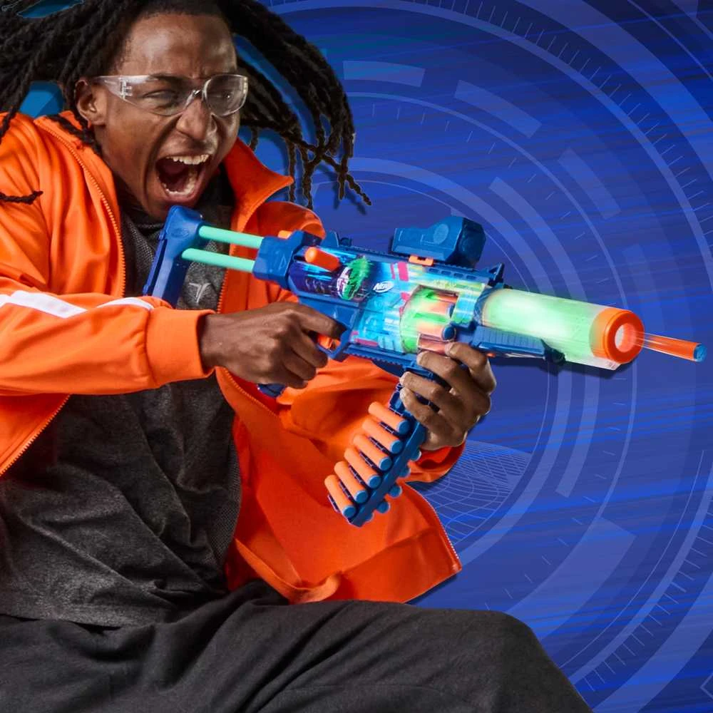 Žaislinis šautuvas Nerf Loadout Blaster Cyberlight Ghost