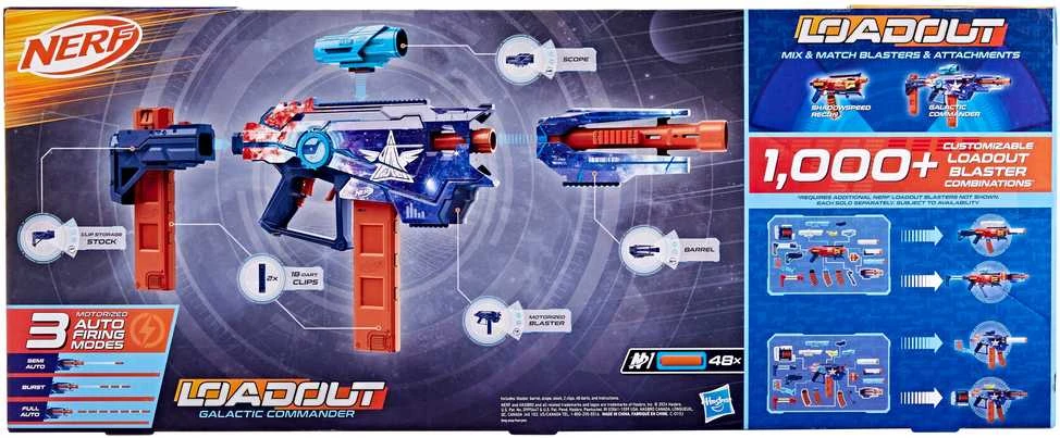 NERF LOADOUT šautuvas „Galactic Commander“