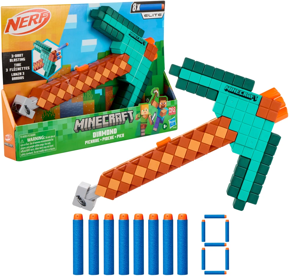 NERF MINECRAFT šautuvas „Diamond“