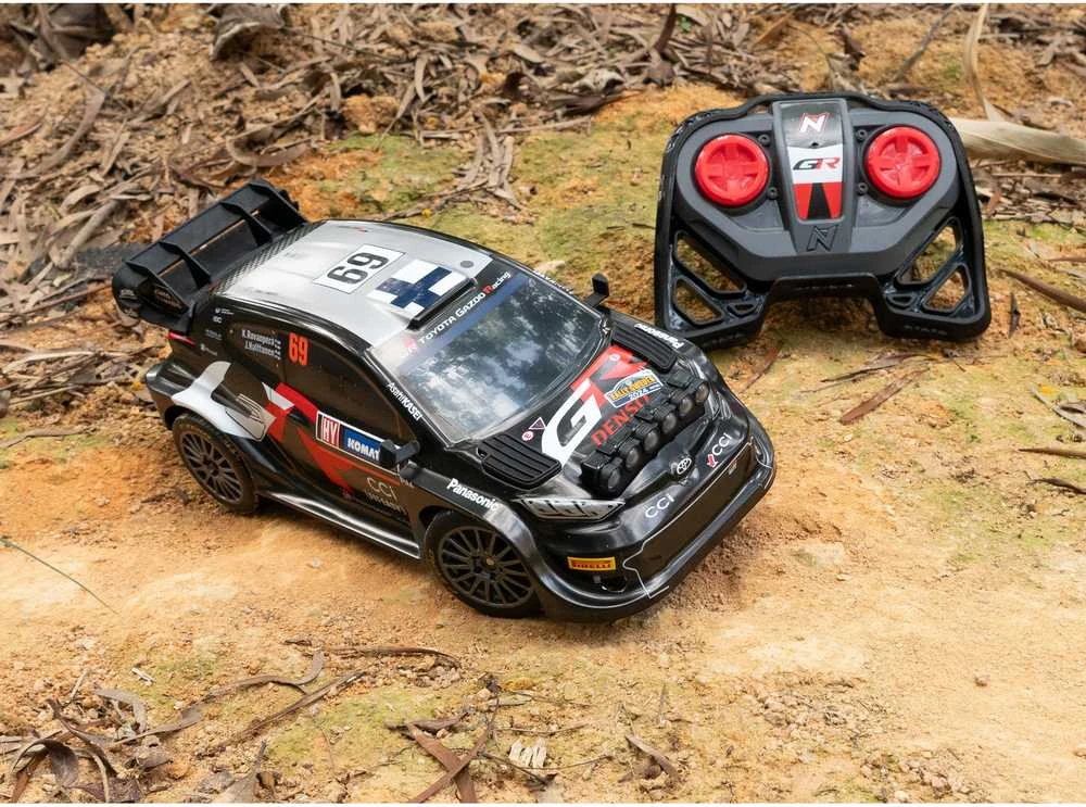 NIKKO RC automobilis su LED Toyota GR #69 Rovanperä, 1:18