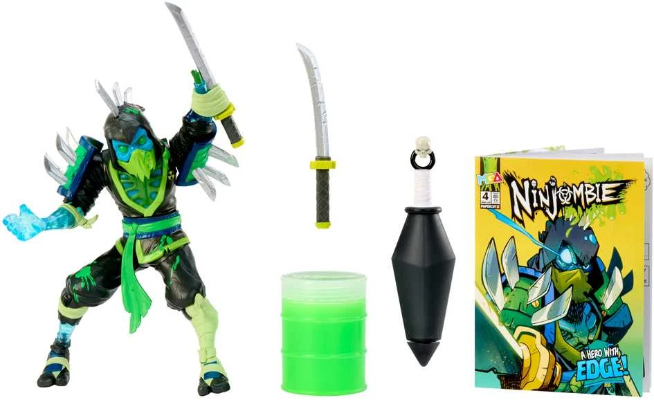 NINJOMBIE Veiksmo figūrėlė, 16,5 cm