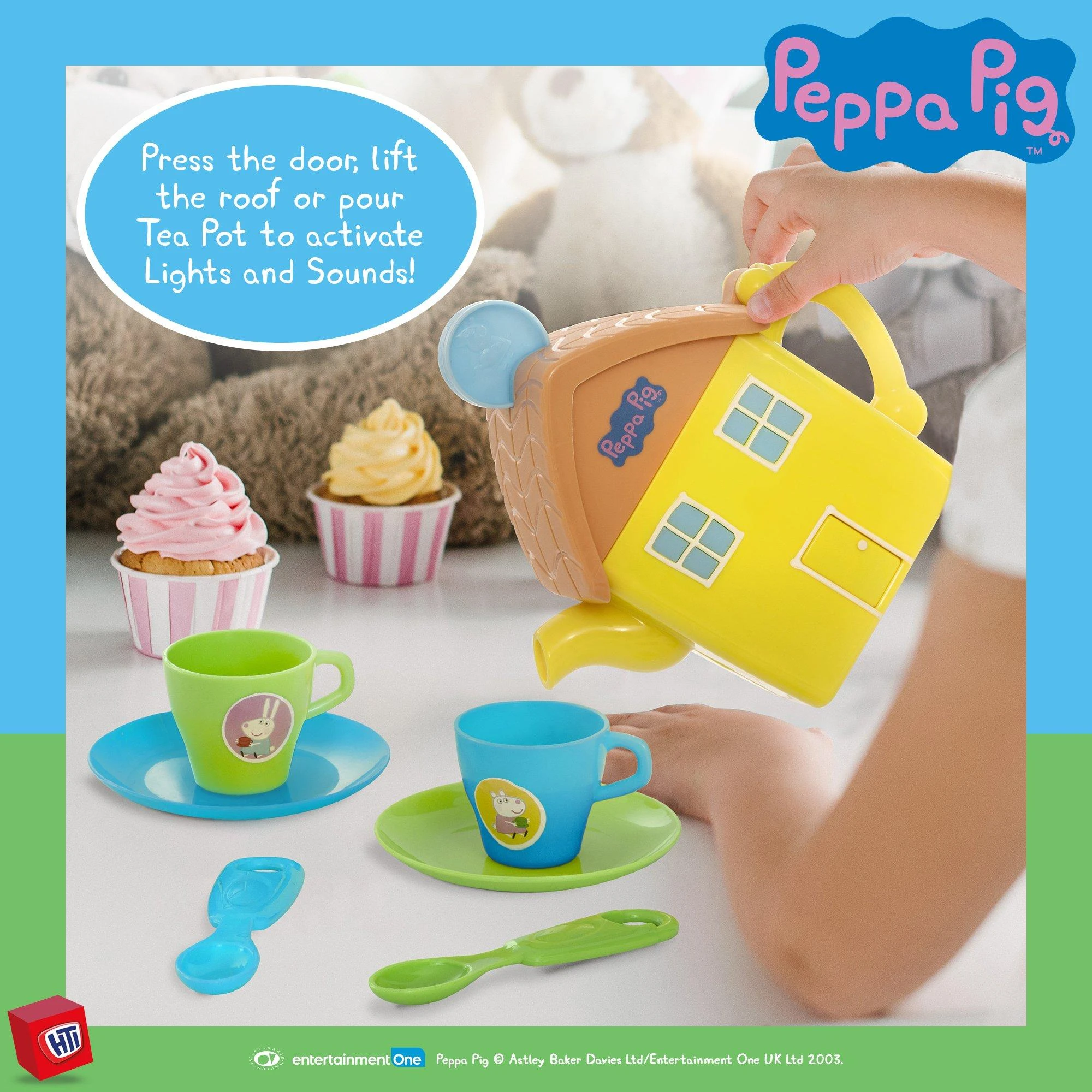 HTI Peppa Pig Arbata nustatyti Filly Virdulys