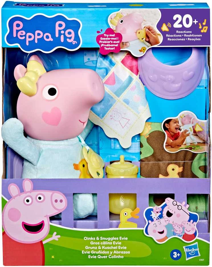 Peppa Pig interaktyvus žaislas Oinks & Snuggles Evie