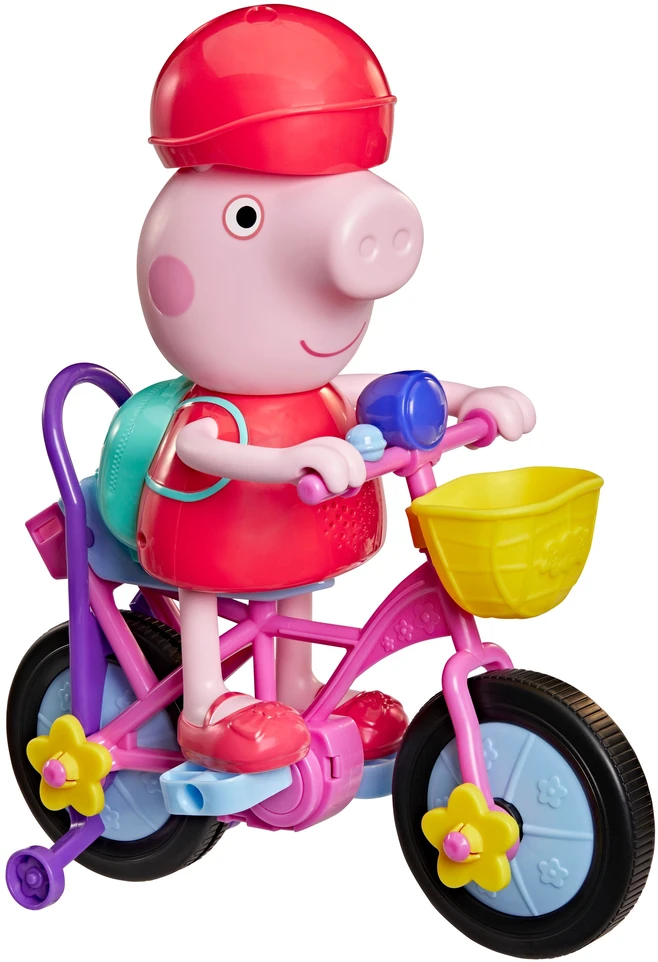 Peppa Pig Interaktyvus rinkinys „Pepa su dviratuku“