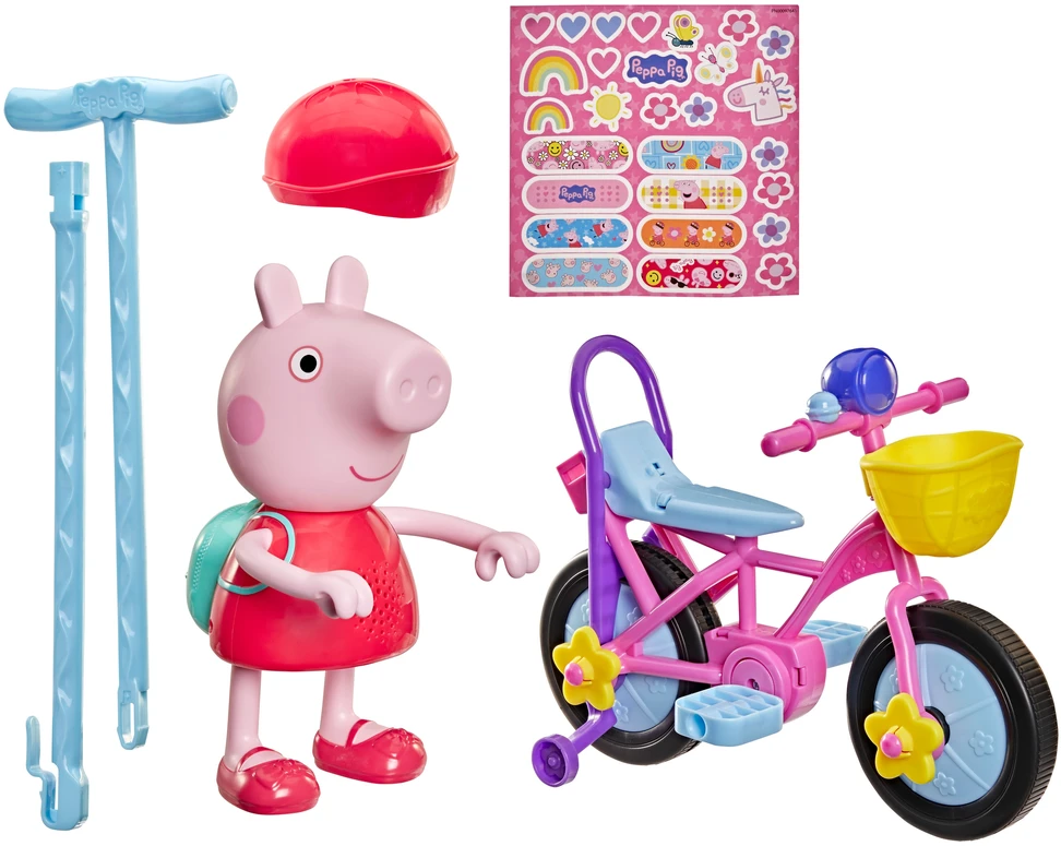 Peppa Pig Interaktyvus rinkinys „Pepa su dviratuku“