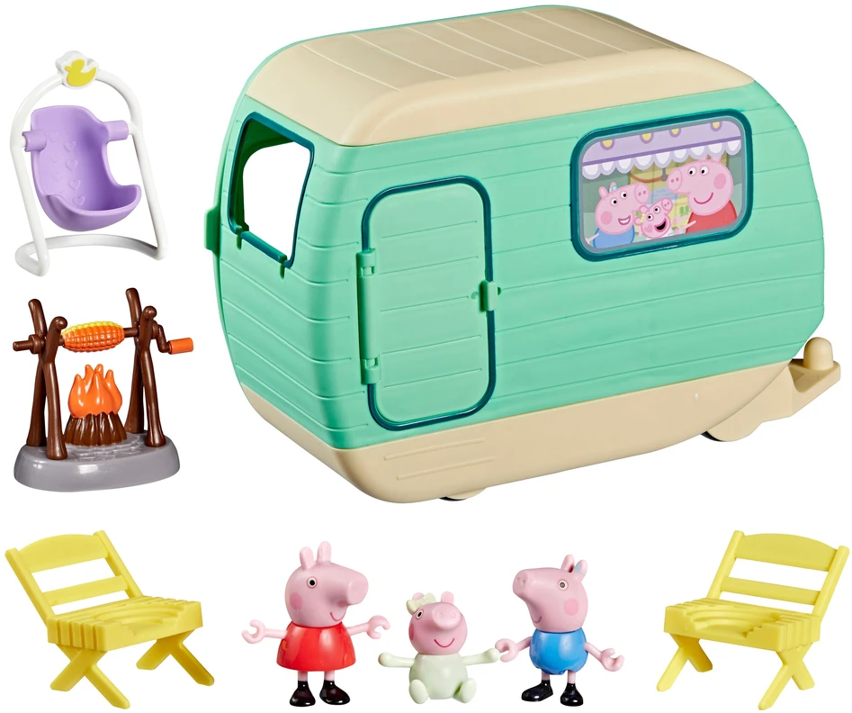 Hasbro Peppa Pig - Trijų mažų paršelių karavanas (347-220150)
