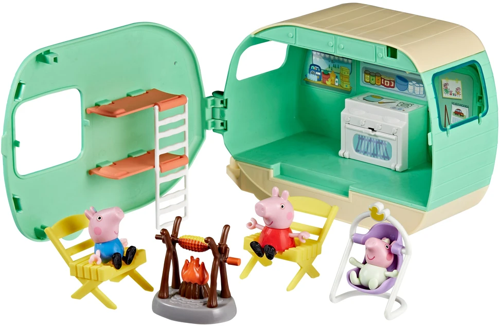 Hasbro Peppa Pig - Trijų mažų paršelių karavanas (347-220150)