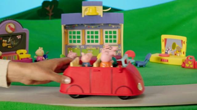 PEPPA PIG Kiaulytės Pepos šeimos automobilis