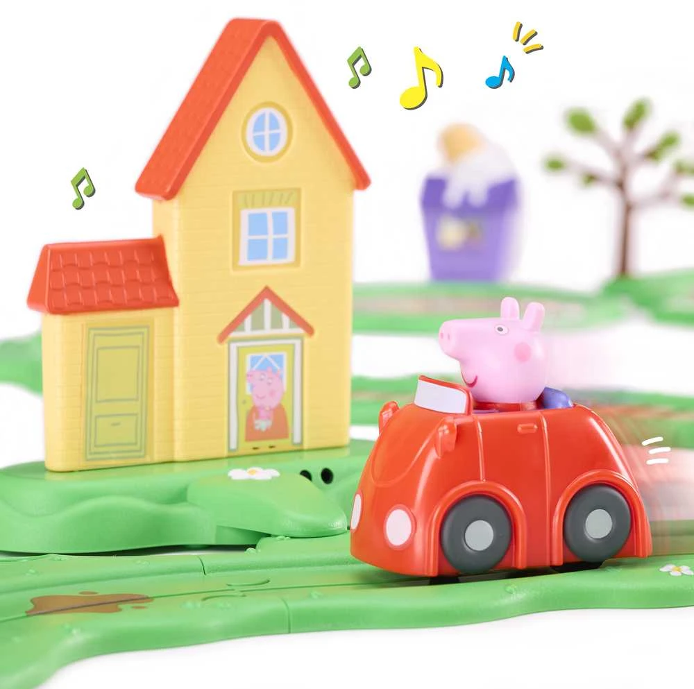 Peppa Pig Whizz Around Peppos dienos išvykos žaidimų rinkinys