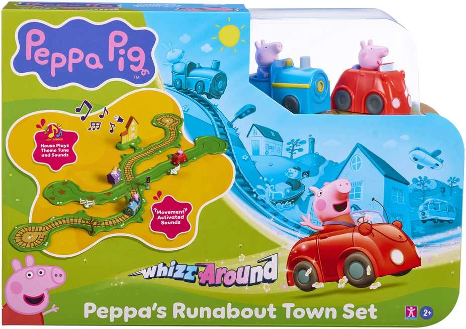 Peppa Pig Whizz Around Peppos dienos išvykos žaidimų rinkinys