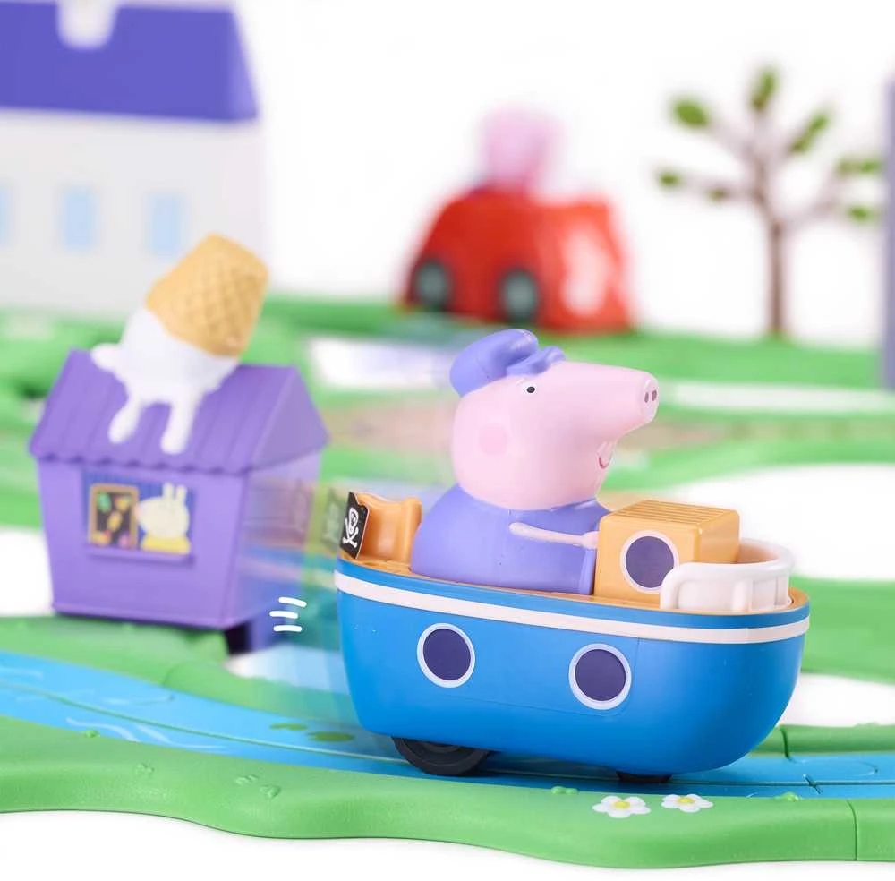 Peppa Pig Whizz Around Peppos pasaulio žaidimų rinkinys