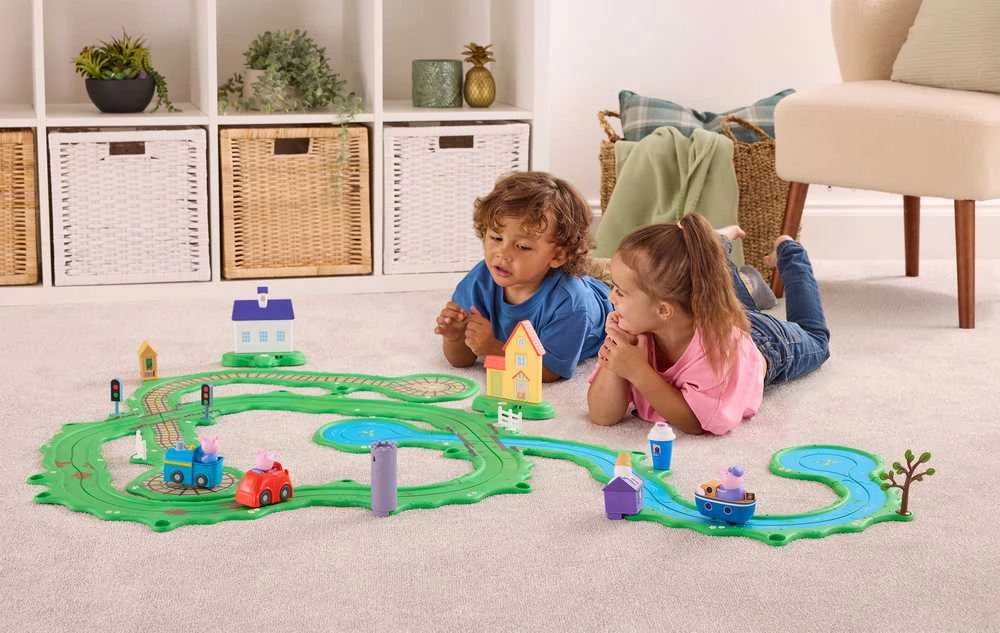 Peppa Pig Whizz Around Peppos pasaulio žaidimų rinkinys