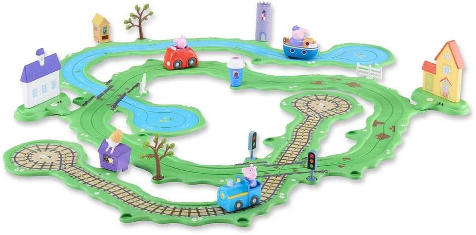 Peppa Pig Whizz Around Peppos pasaulio žaidimų rinkinys