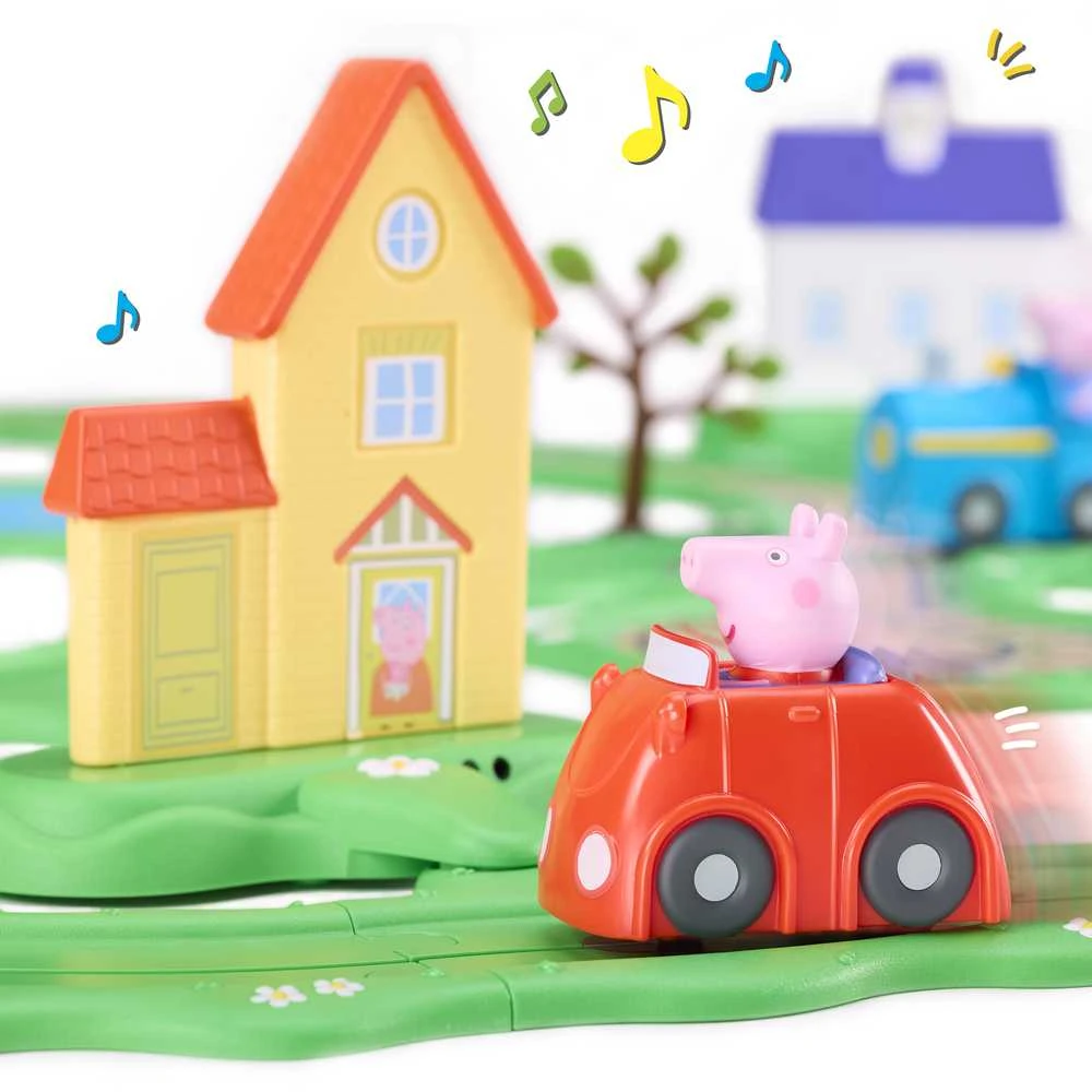 Peppa Pig Whizz Around Peppos pasaulio žaidimų rinkinys