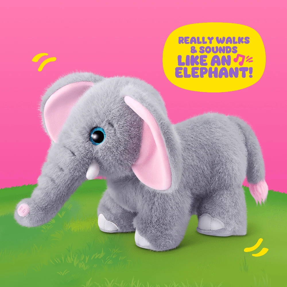 ZURU PETS ALIVE drambliukų mama su mažyliais