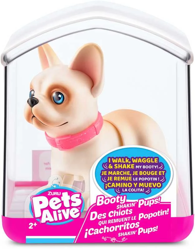 PETS ALIVE Interaktyvus užpakaliuką judinantis šuniukas