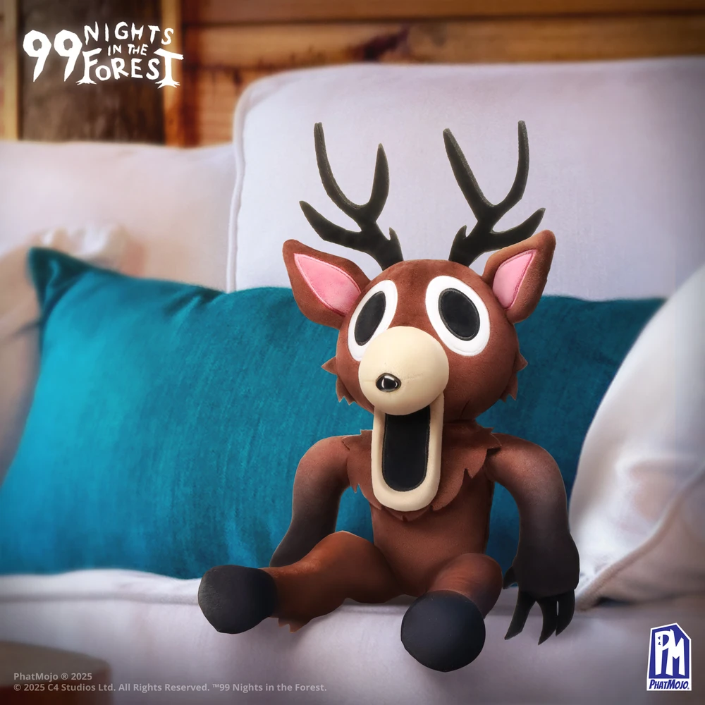 Roblox PHATMOJO 99 NIGHTS IN THE FOREST Minkštas herojus DEER