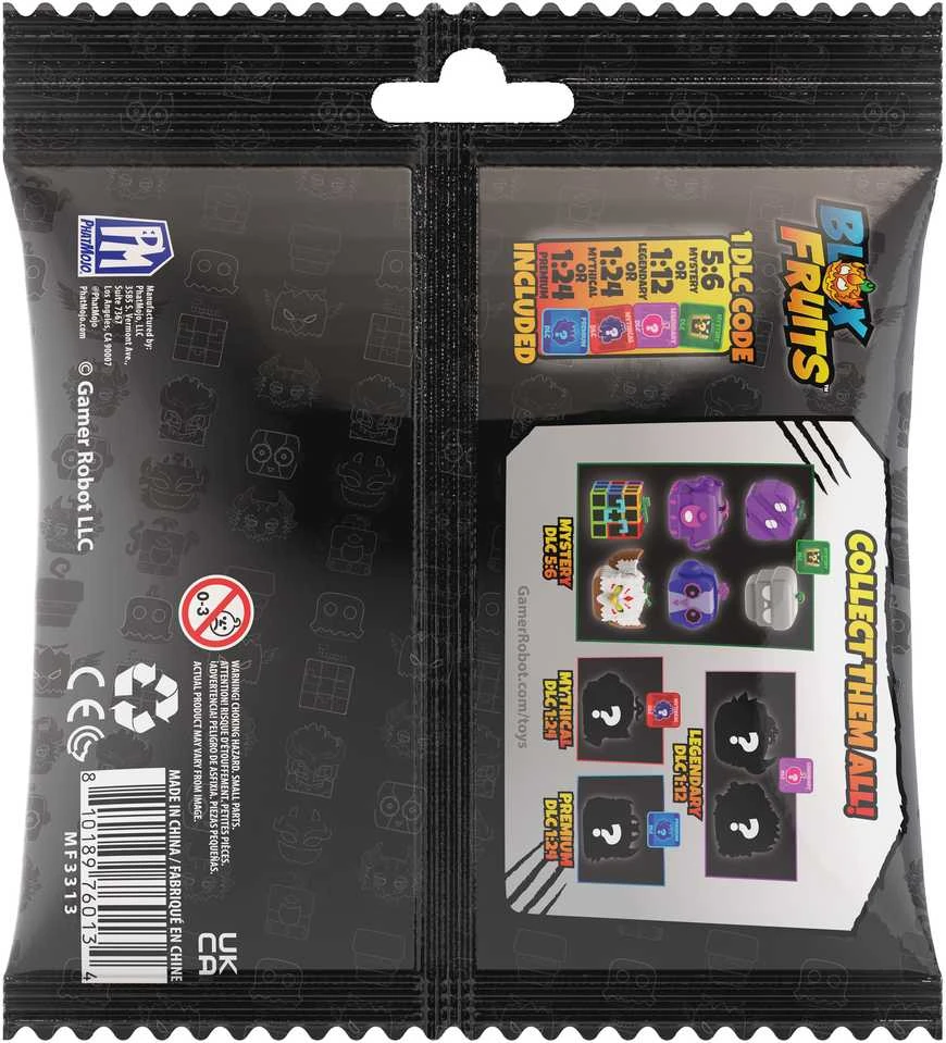 PHATMOJO BLOX FRUITS Mini figūrėlė, 5 cm