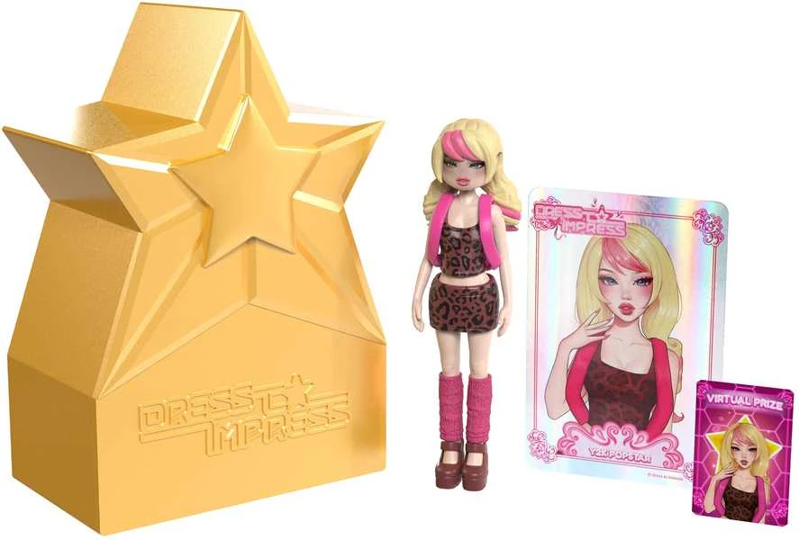 PHATMOJO DRESS TO IMPRESS Paslaptinga lėlė, 10 cm