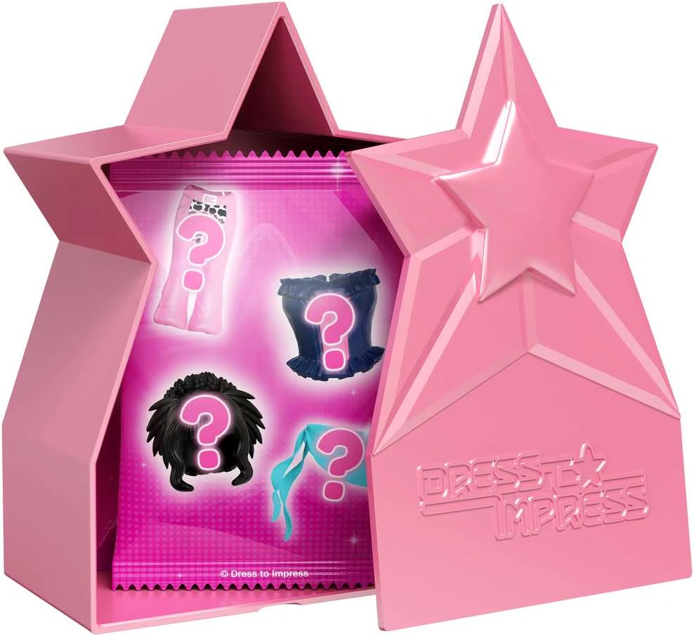 Broen PHATMOJO DRESS TO IMPRESS Paslaptinga lėlė, 10 cm