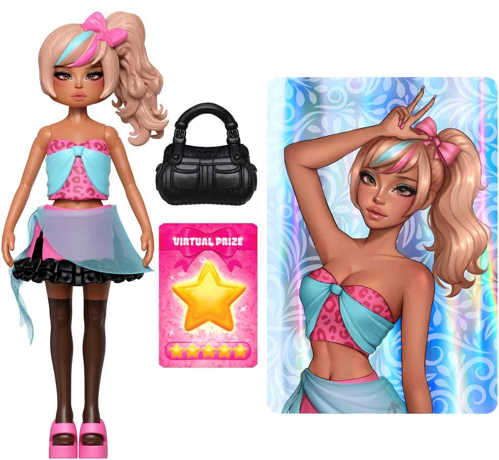 Broen PHATMOJO DRESS TO IMPRESS Paslaptinga lėlė, 10 cm