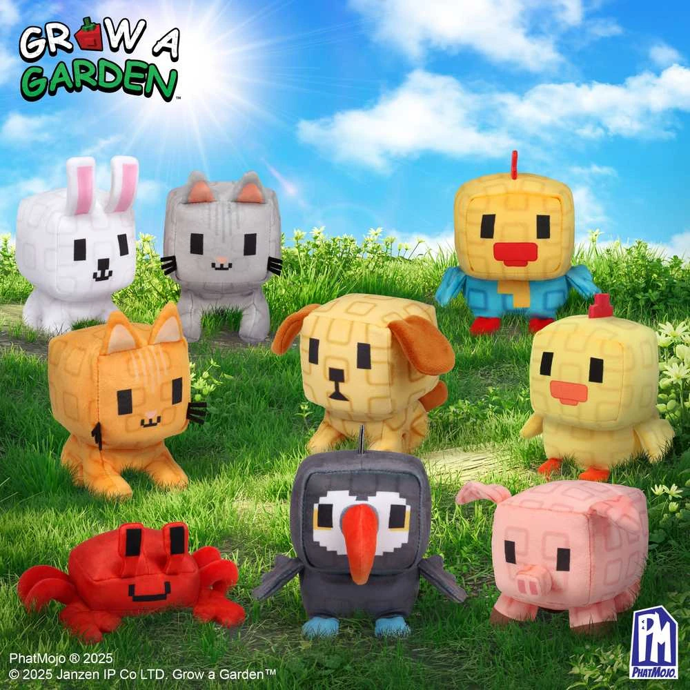 PHATMOJO GROW A GARDEN minkštas žaislas staigmena, 10 cm