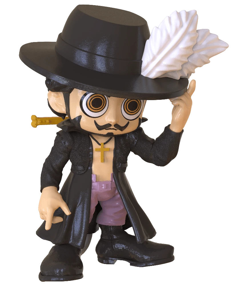 PHATMOJO ONE PIECE minifigūrėlė aklame dėkle, 5 cm