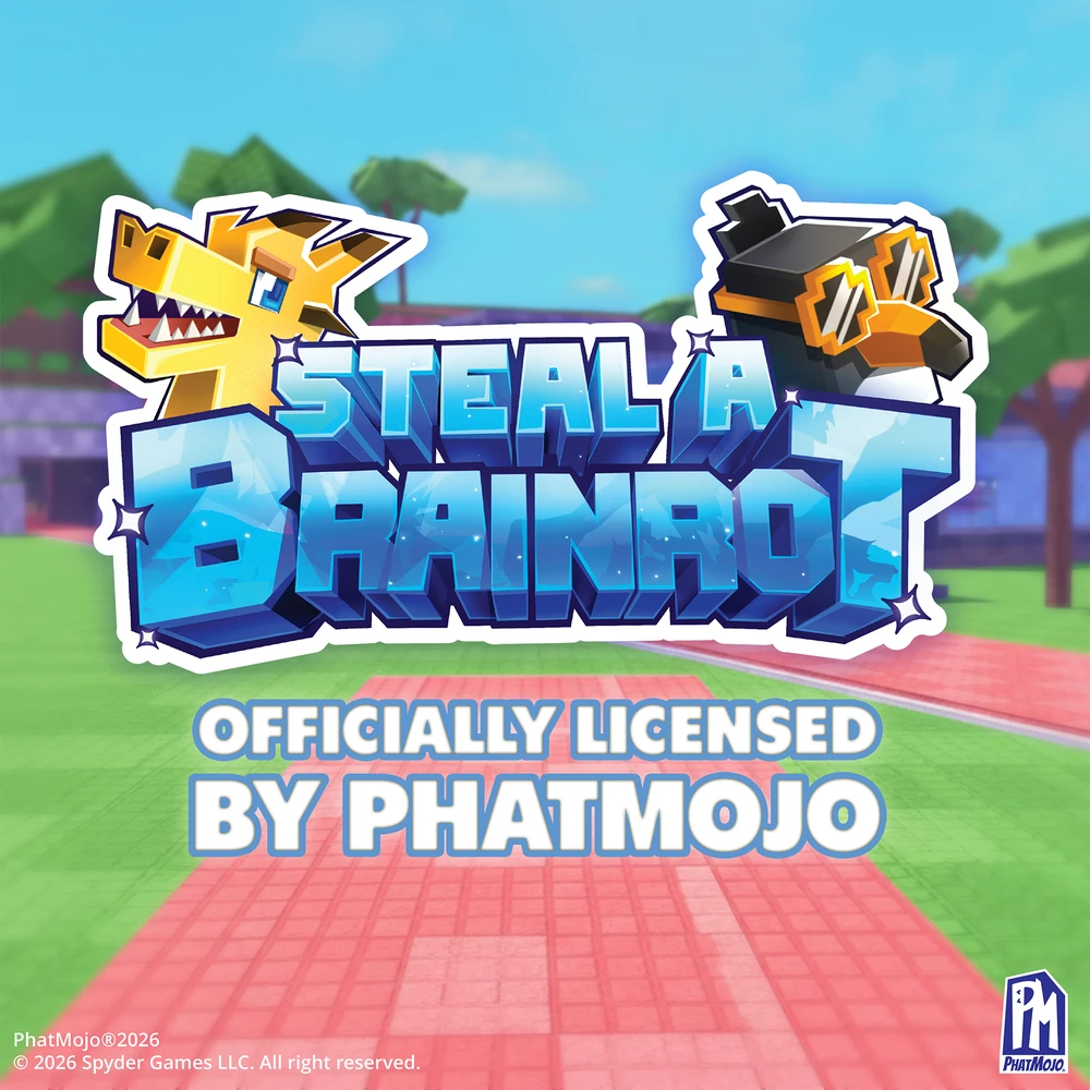 PHATMOJO STEAL A BRAINROT Minkštas žaislas staigmena