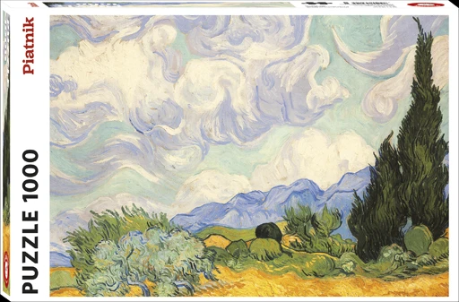 PIATNIK Dėlionė „Van Gogas. Kiparisai“, 1000 det.