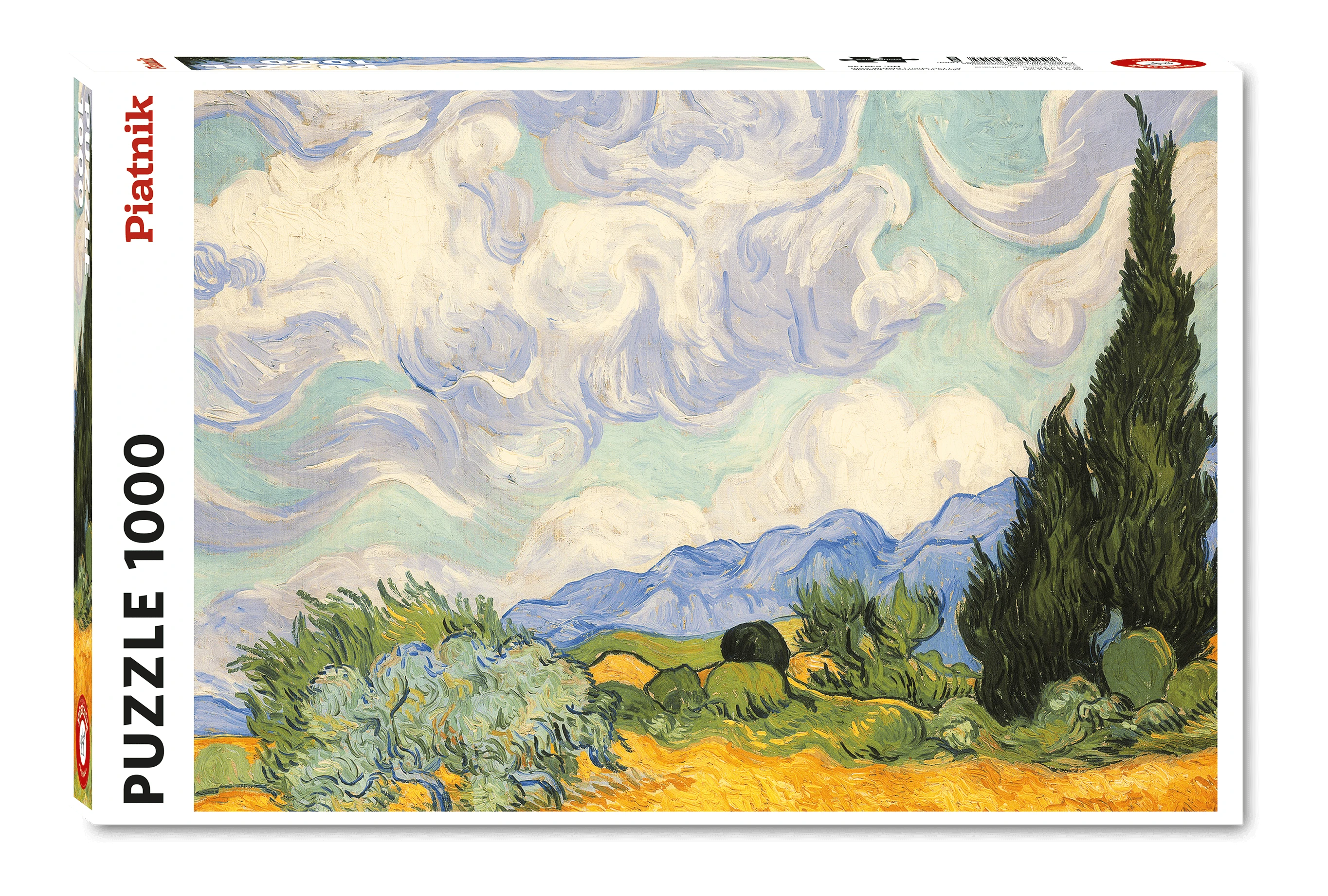 PIATNIK Dėlionė 1000 vnt. - Van Gogas: Kiparisai