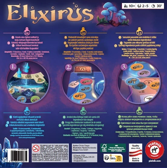 PIATNIK Žaidimas „Elixirus“
