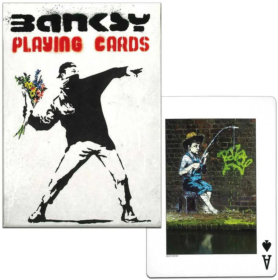 PIATNIK Žaidimo kortos „Banksy“