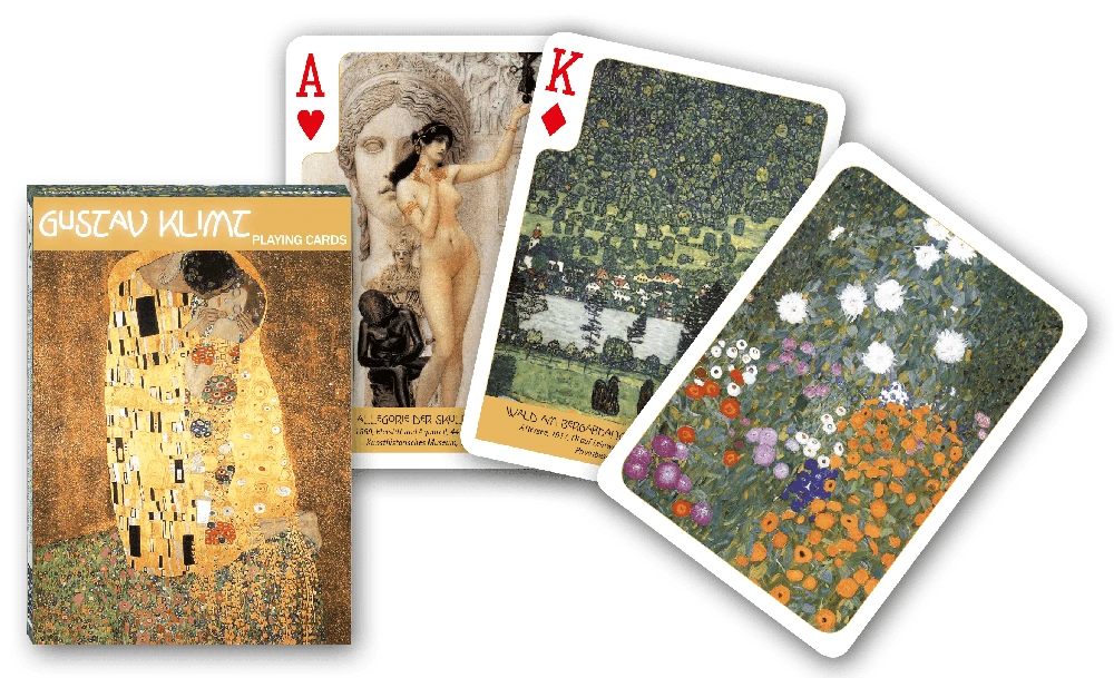 PIATNIK Žaidimo kortos „Gustavas Klimtas“