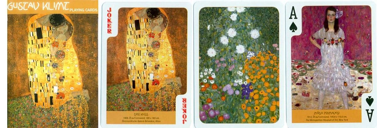 PIATNIK Žaidimo kortos „Gustavas Klimtas“