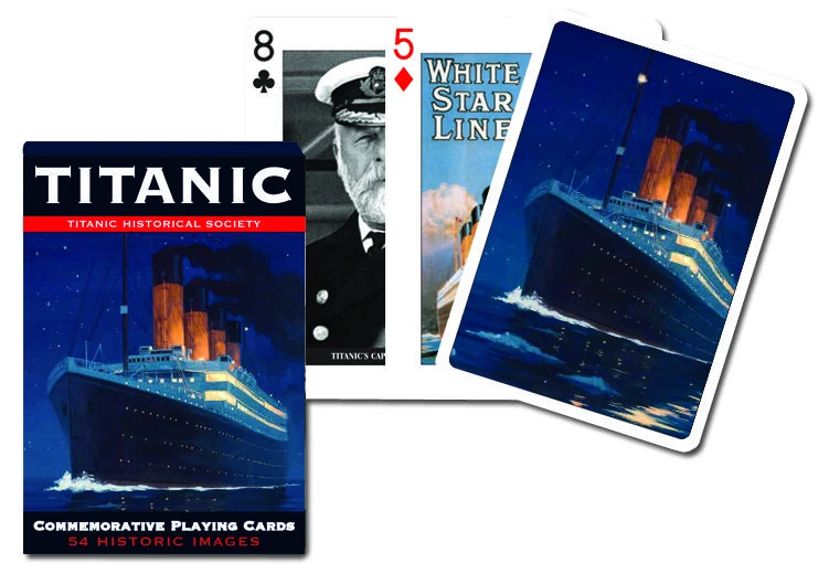 PIATNIK Žaidimo kortos „Titanic“