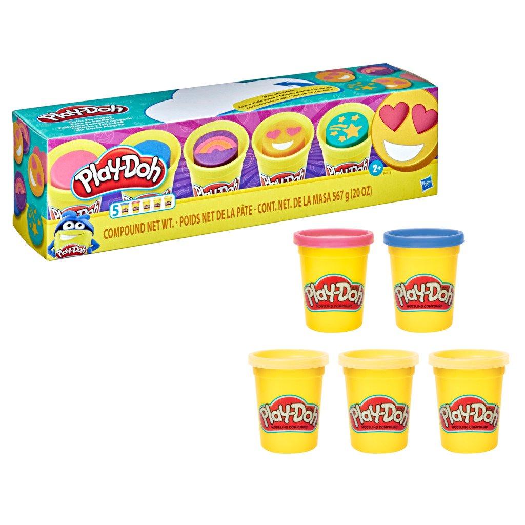 Hasbro PLAY-DOH Plastilinas „Linksmybės“, 5 vnt.